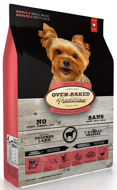 

Сухой корм для собак мелких пород Oven-Baked Tradition Adult Small Breed Lamb со свежим мясом ягненка 2,27 кг