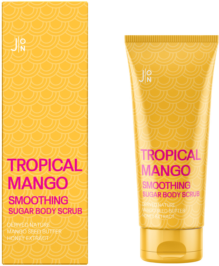 Акція на Скраб для тела J:ON Манго Tropical Mango Smoothing Sugar Body Scrub 250 г (8802929007106) від Rozetka UA