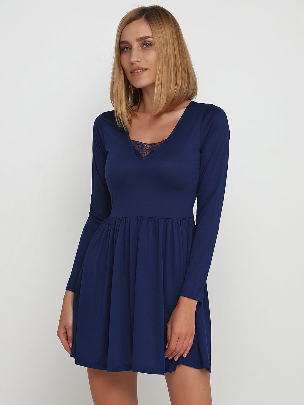 

Платье Boohoo WS1061581-01 XS Темно-синее