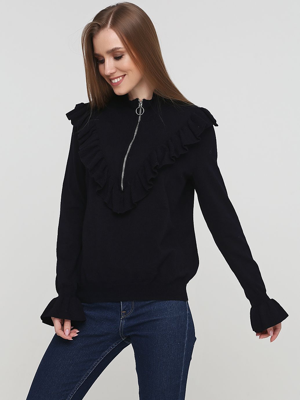 

Свитер H&M 0-0916 M Черный