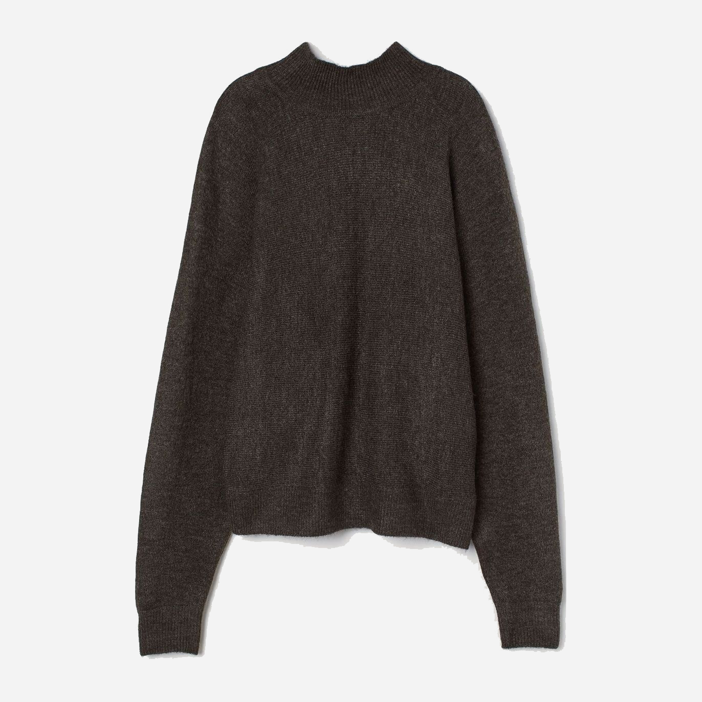

Свитер H&M 0763280 M Темно-коричневый