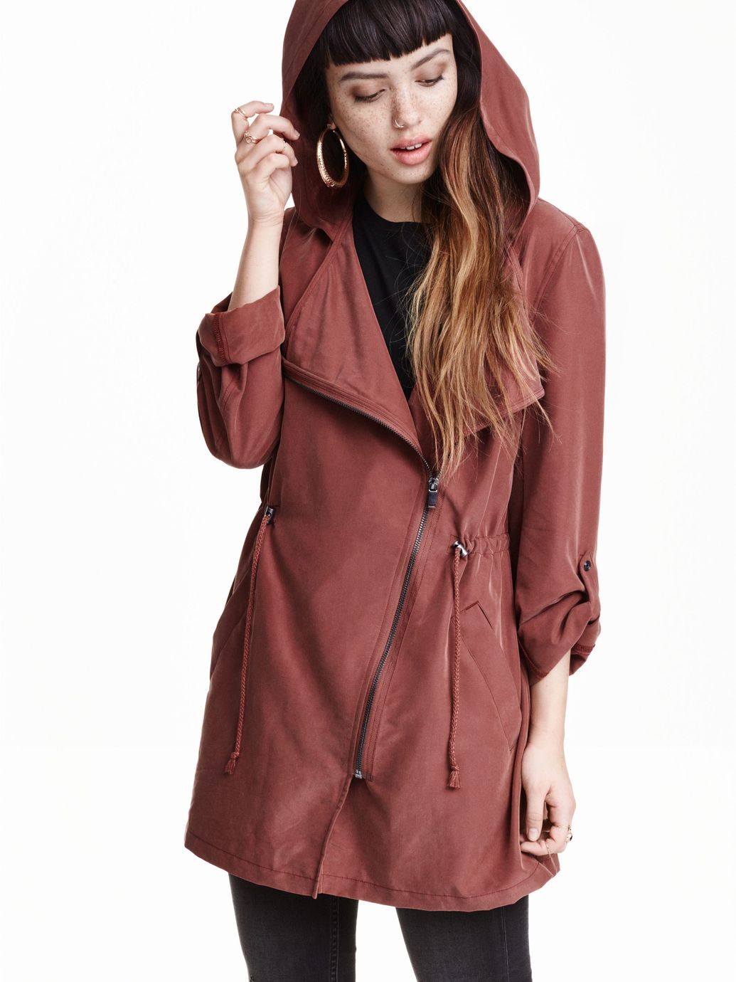 

Ветровка H&M 0354551 32 Терракотовая