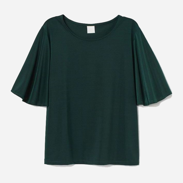 

Футболка H&M 0820671 S Зеленая