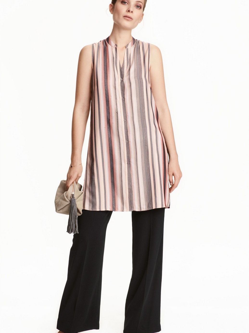 

Туника H&M 0427700  Бежевая, Туника H&M 0427700 32 Бежевая