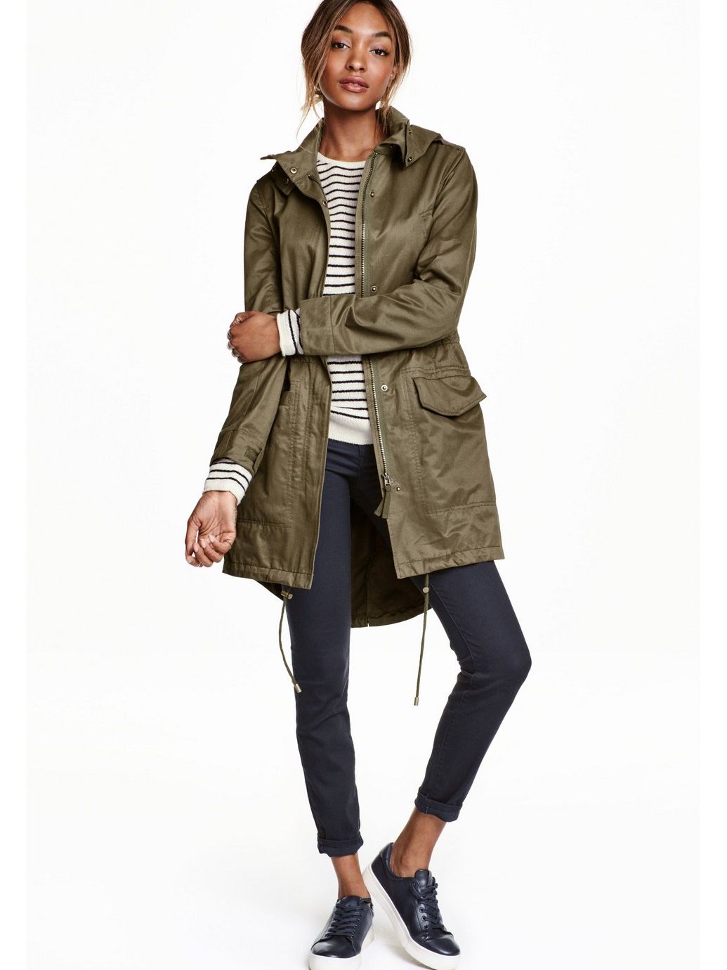 

Парка H&M 0413996 34 Хаки