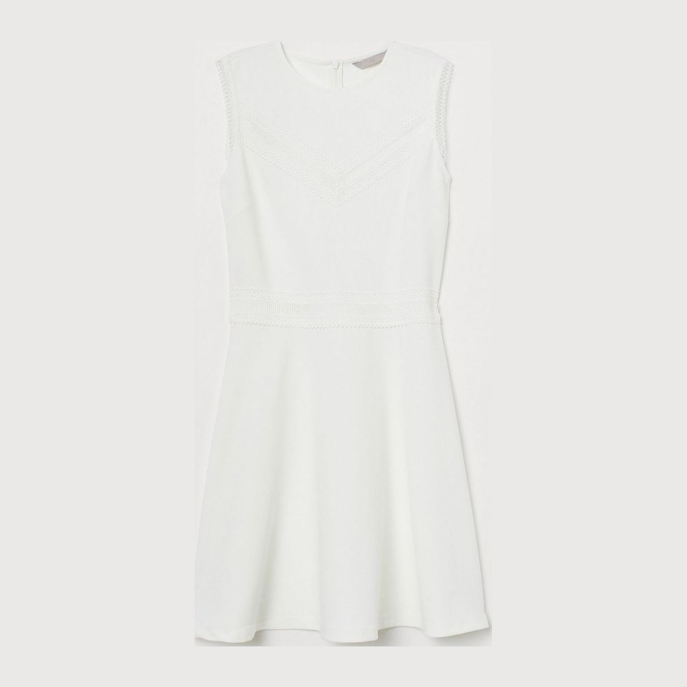 

Платье H&M 0893062  Молочное, Платье H&M 0893062 L Молочное