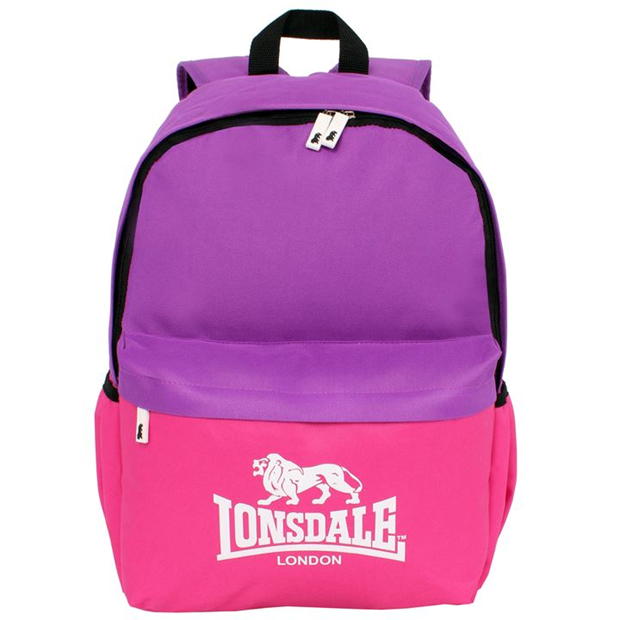 

Рюкзак Lonsdale Pocket 43x29x14 розово-фиолетовый