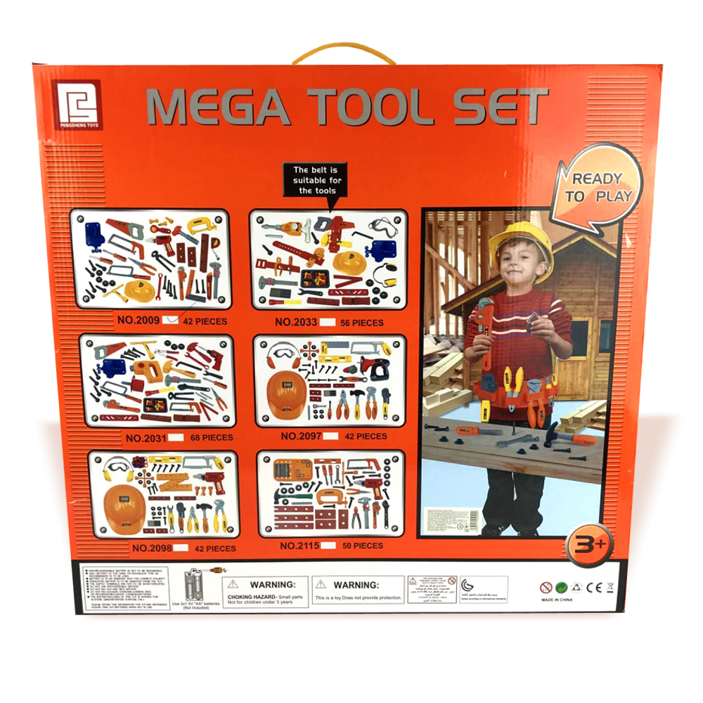 

Набор инструментов Peng Sheng Toys Mega Tool Set с каской 2009