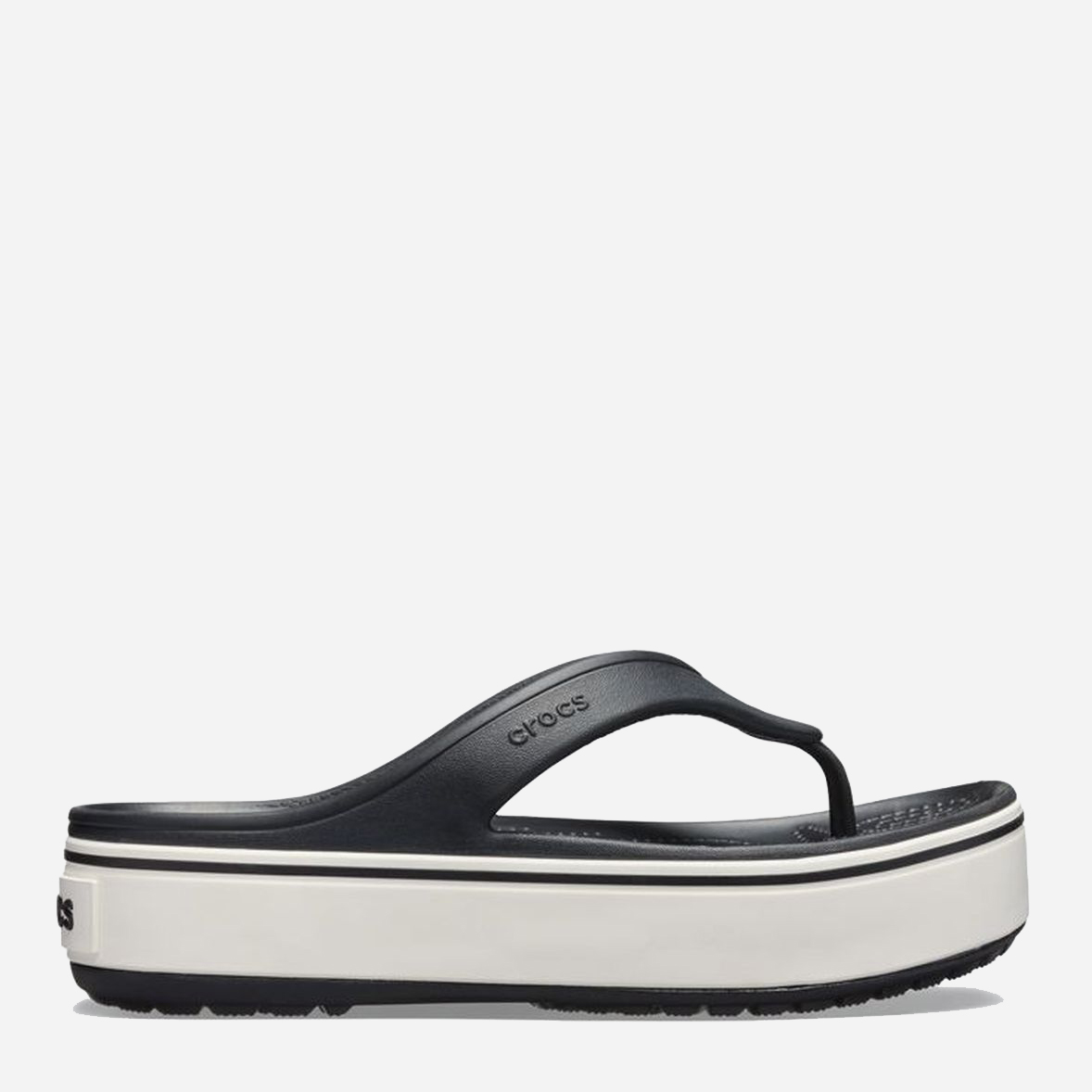 

Вьетнамки Crocs Jibbitz Crocband Platform Flip 205681-066-M4/W6 36-37 22.1 см Черные