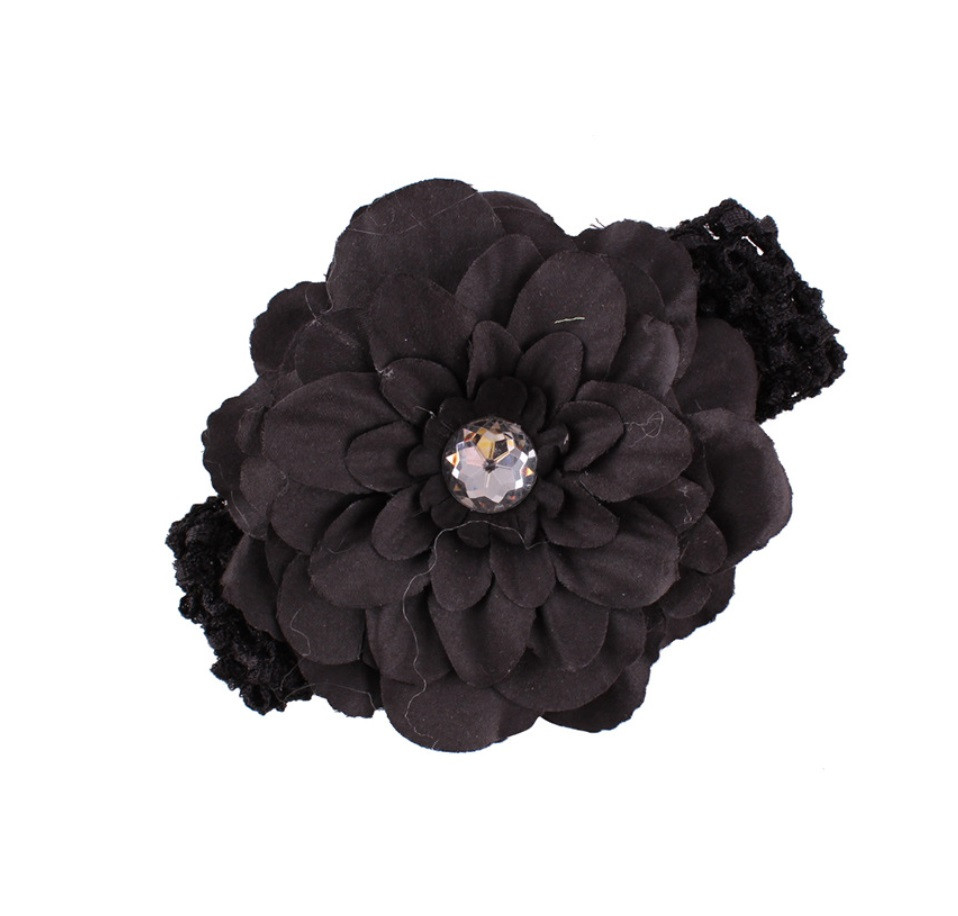 

Повязка Sweet Hats на голову черная Цветок 48 (GD-06-06)