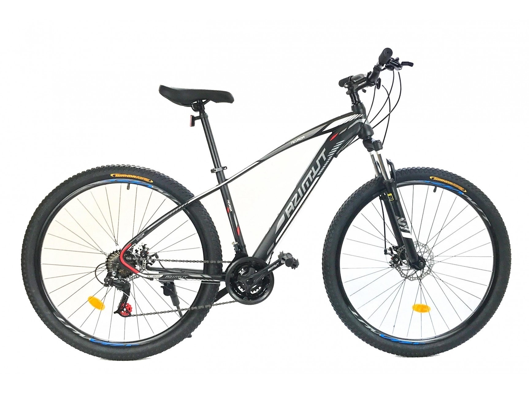 

Велосипед Azimut 2021 Shimano Nevada 29" 19" Black / Red (Nevada/GFRD)