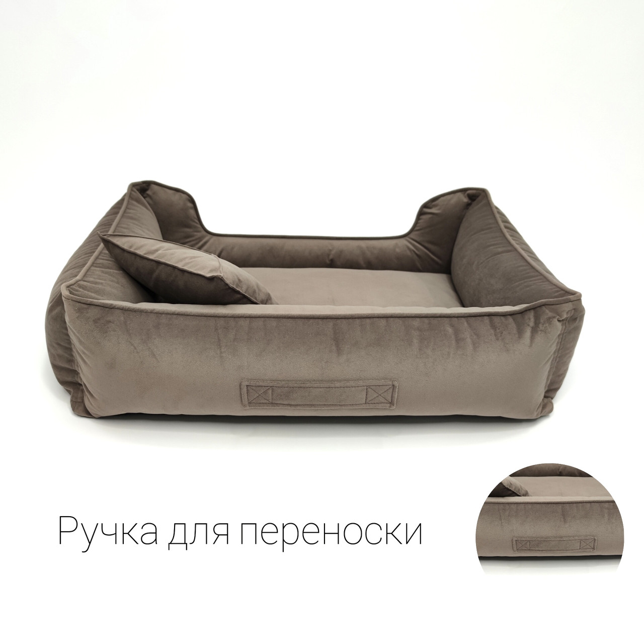 

Лежак для собак и кошек DogClub Premium XS Коричневый