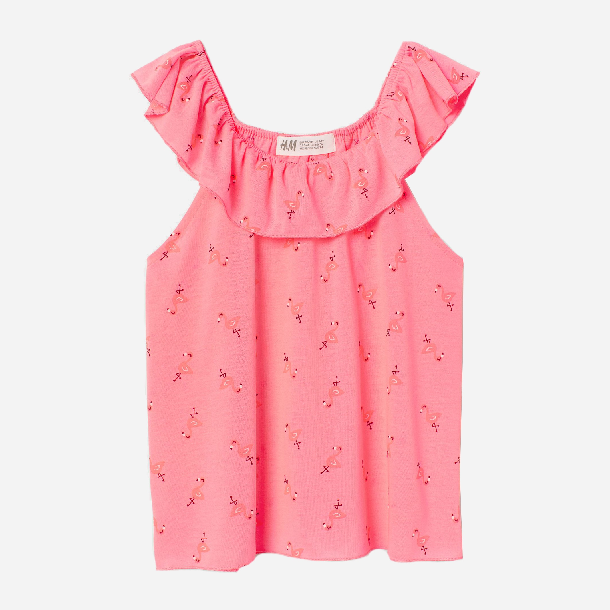 

Блузка H&M 2703-6970949 122-128 см Розовая