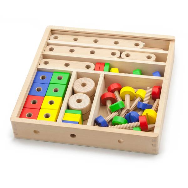 

Дерев'яний конструктор Viga Toys 53 ел. (50490)