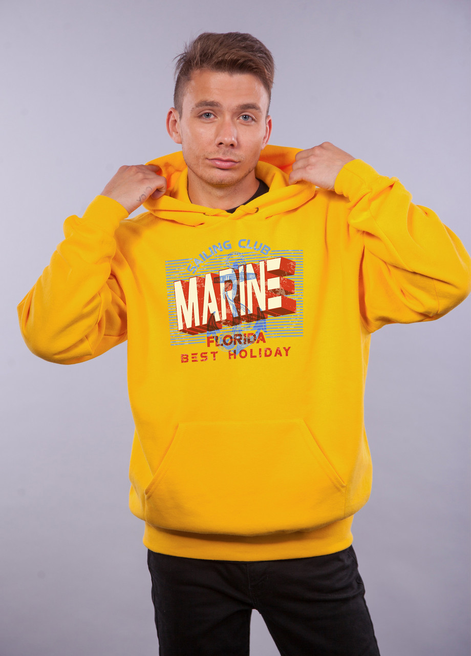 

Толстовка жёлтая LOYS "Marine" XXL