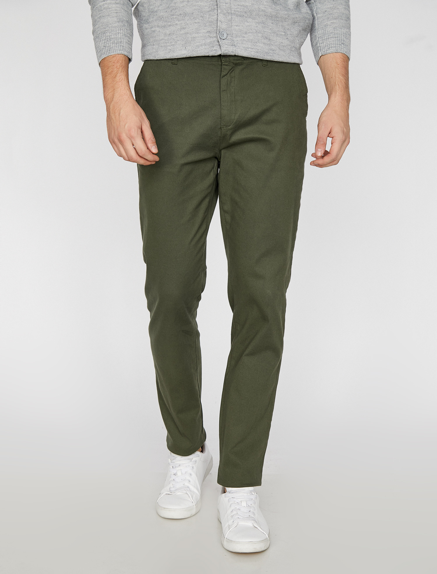 

Брюки Koton 8KAM43832LW 42 Khaki