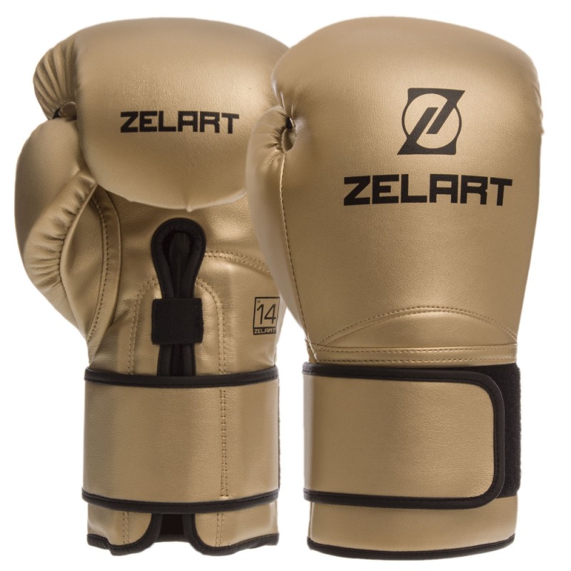 

Перчатки боксерские Zelart PU, код: BO-1391-S52