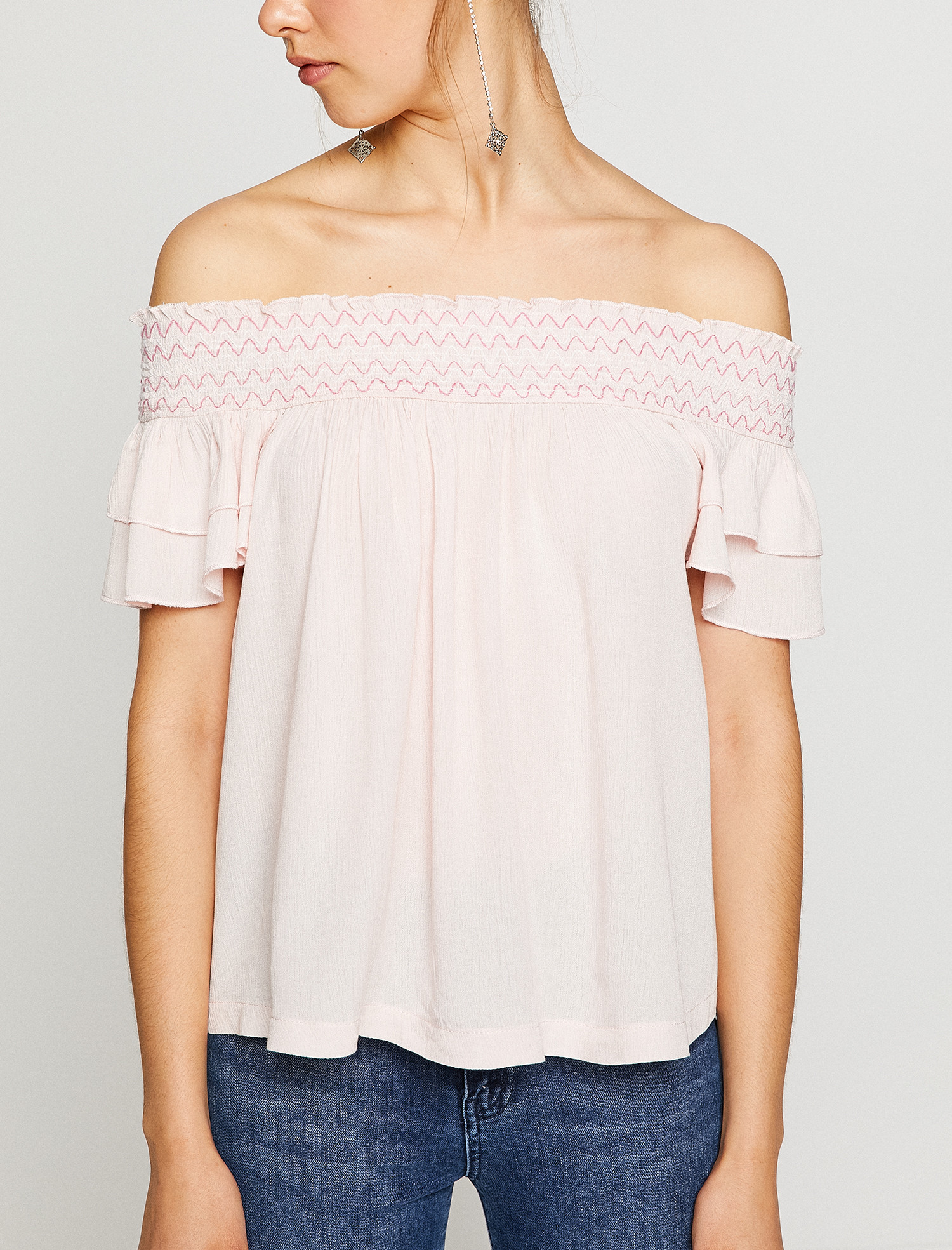 

Блузка Koton 8YAL61569QW  Pink, Блузка Koton 8YAL61569QW 38 Pink