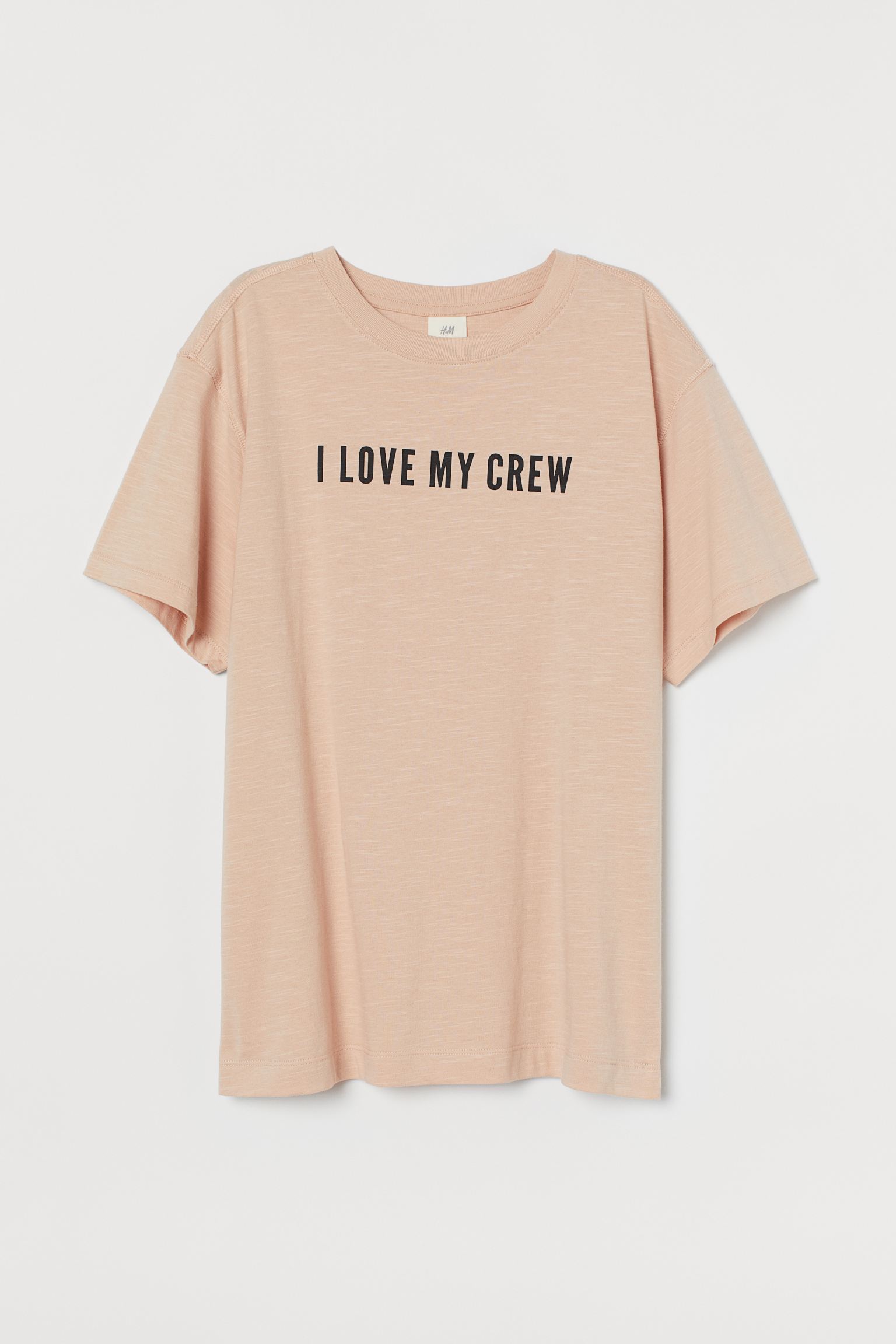 

Футболка H&M 1104-9215342 S Пудра