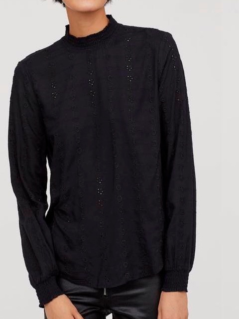 

Блузка H&M 0660327-8  Черная, Блузка H&M 0660327-8 46 Черная