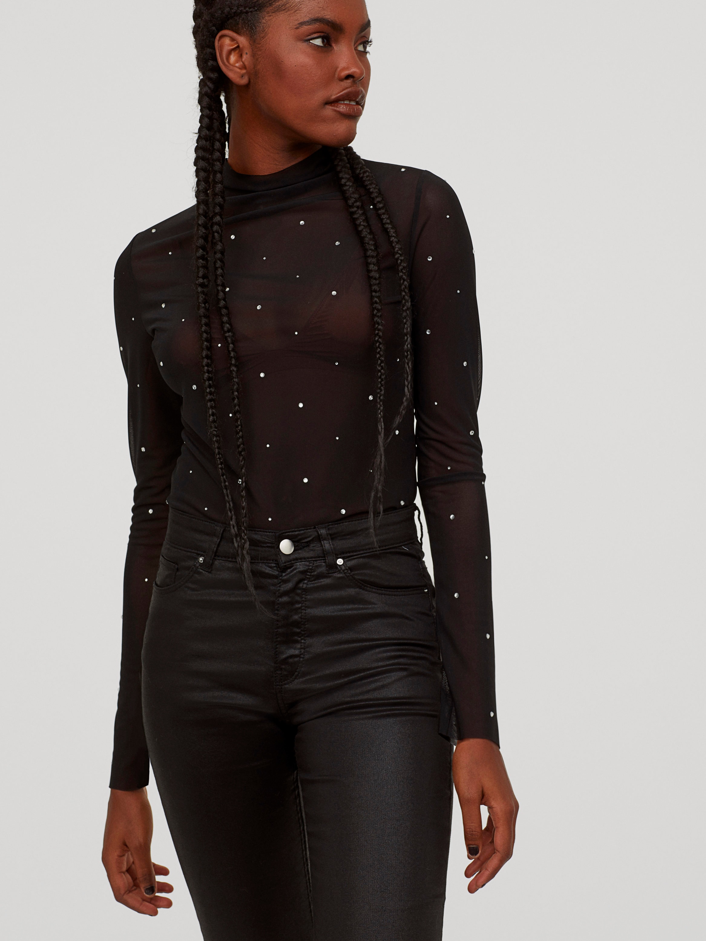 

Водолазка H&M 0733101-0 XL Черная