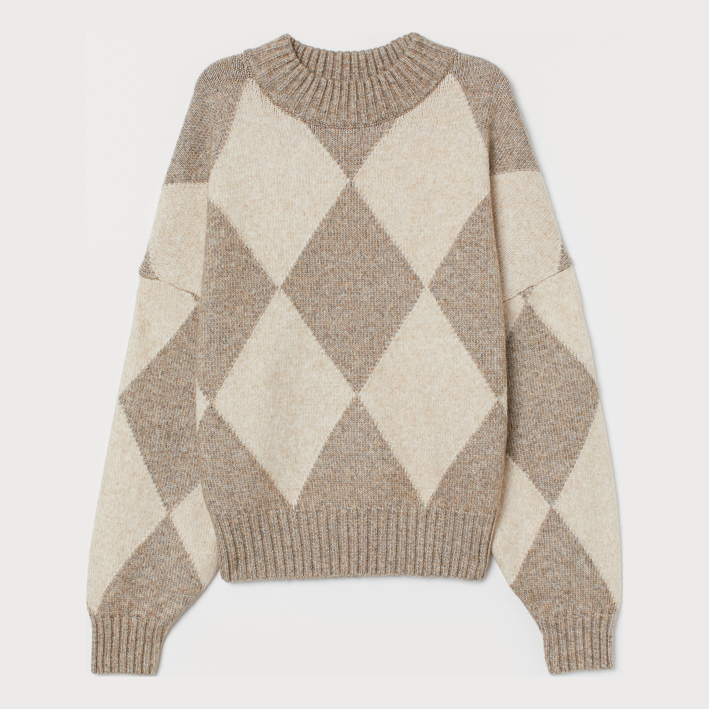 

Джемпер H&M 0804175-0 M Бежевый