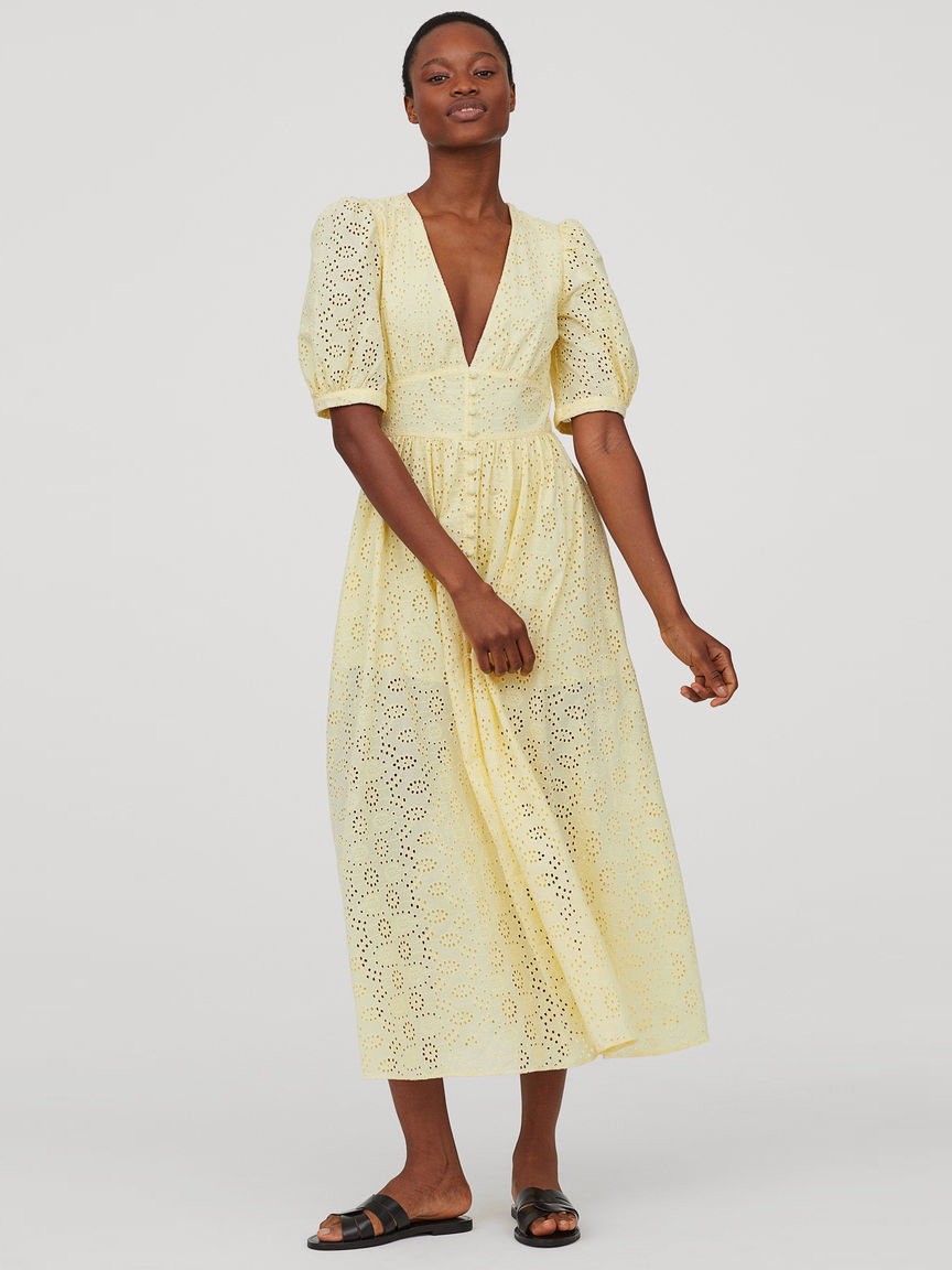 

Платье H&M 0783807-0 36 Желтое
