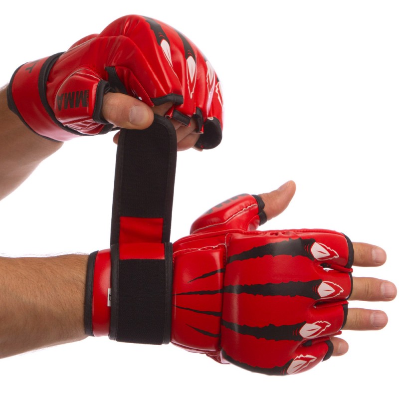 

Перчатки для смешанных единоборств MMA Zelart размер S-L, код: BO-1394-S52