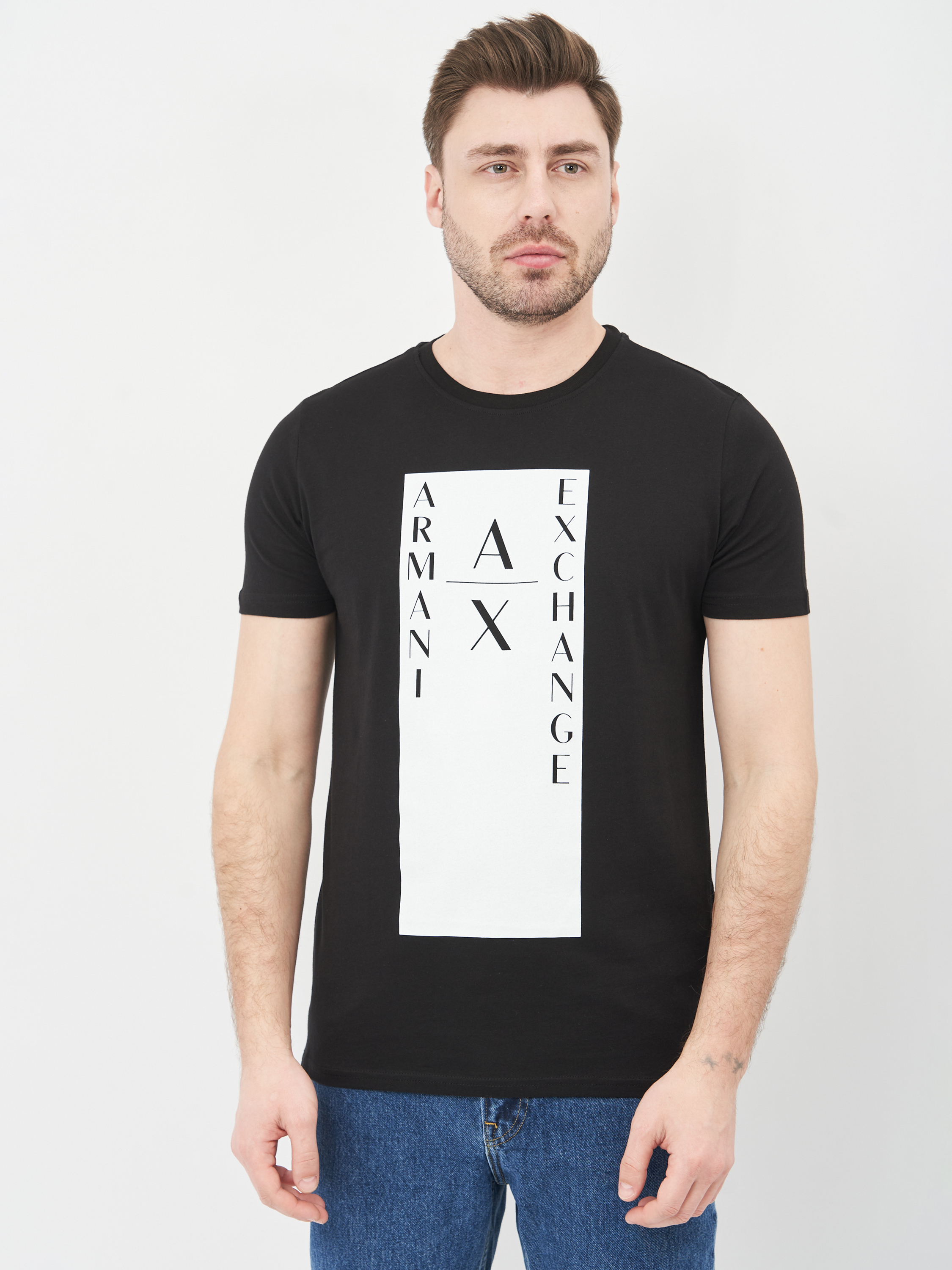 

Футболка Armani Exchange 10600.1  (46) Черная, Футболка Armani Exchange 10600.1 M (46) Черная