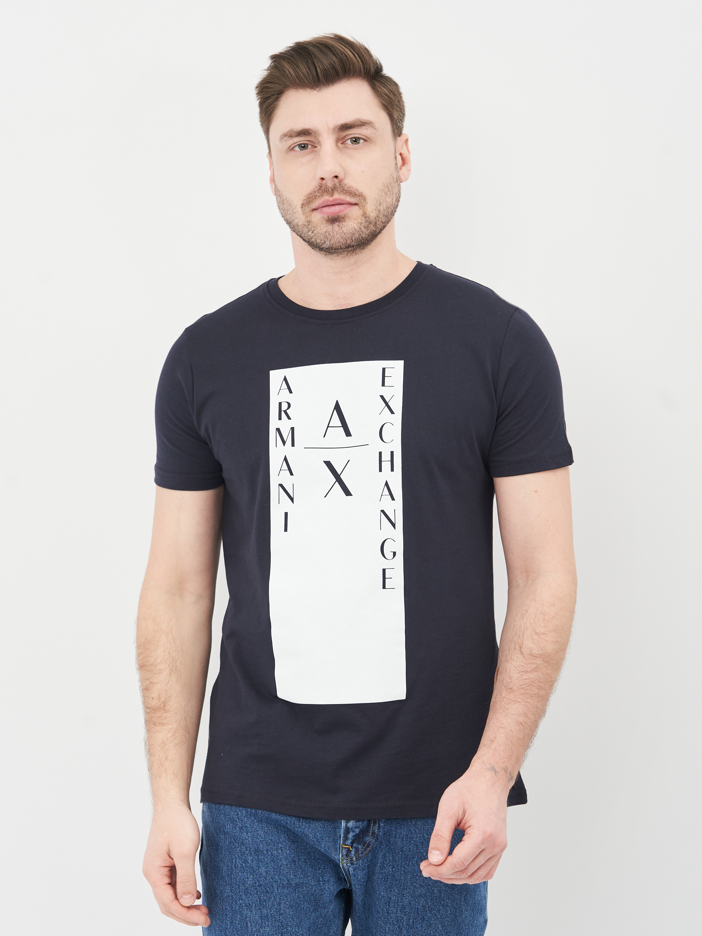 

Футболка Armani Exchange 10600.4  (50) Темно-синяя, Футболка Armani Exchange 10600.4 XL (50) Темно-синяя