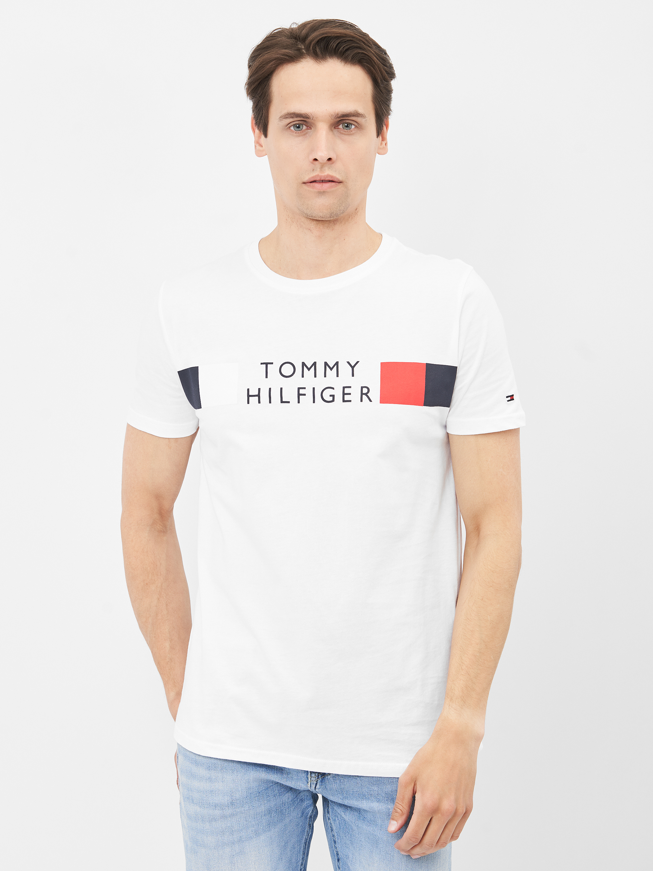 

Футболка Tommy Hilfiger 10606.2  (52) Белая, Футболка Tommy Hilfiger 10606.2 2XL (52) Белая