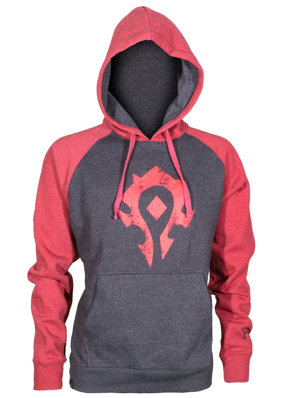 

Худи JINX World of Warcraft Hoodie - Proud Horde Black Heather/Crimson Heather, М