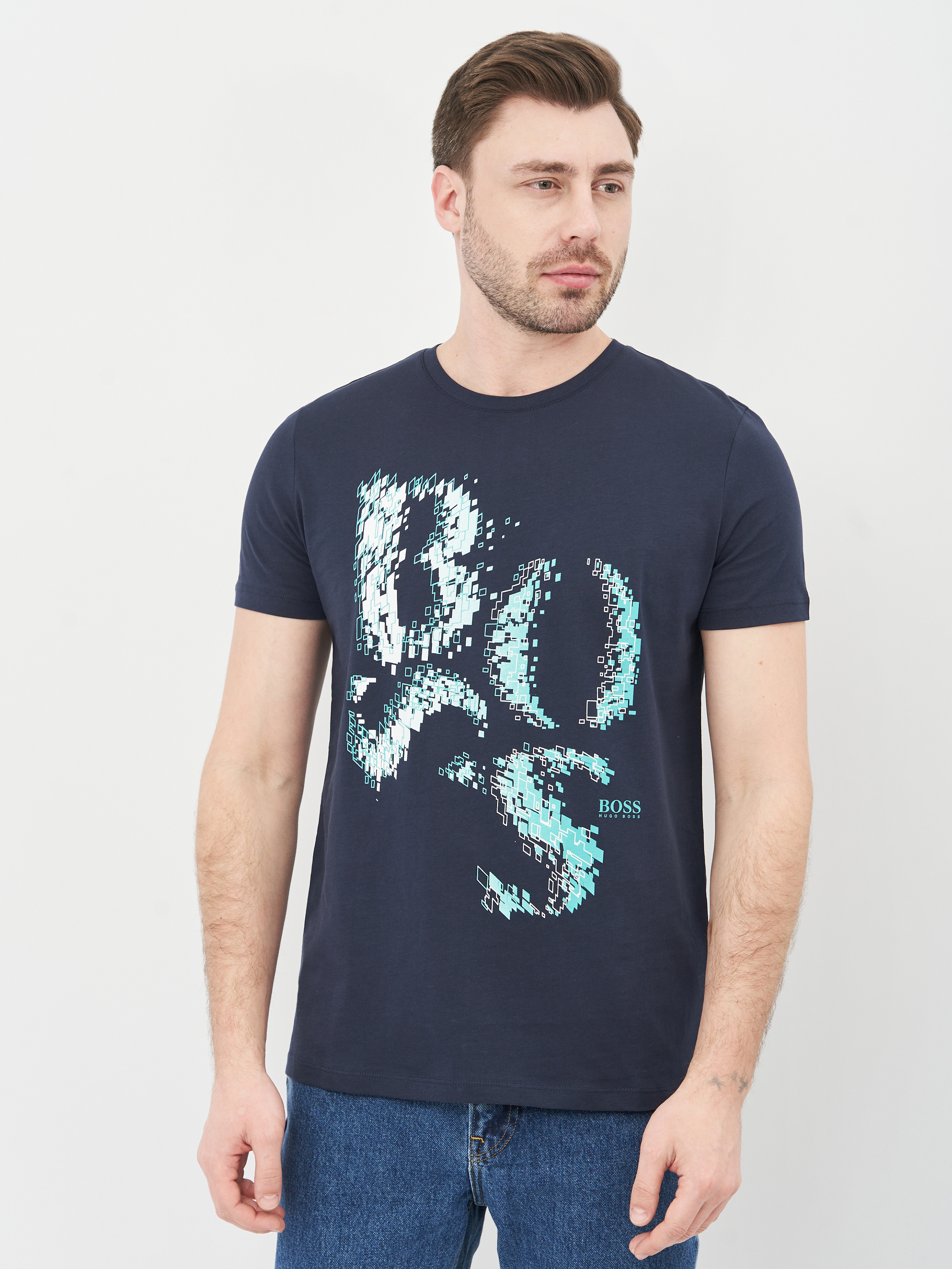 

Футболка Hugo Boss 10653.1 M (46) Темно-синяя