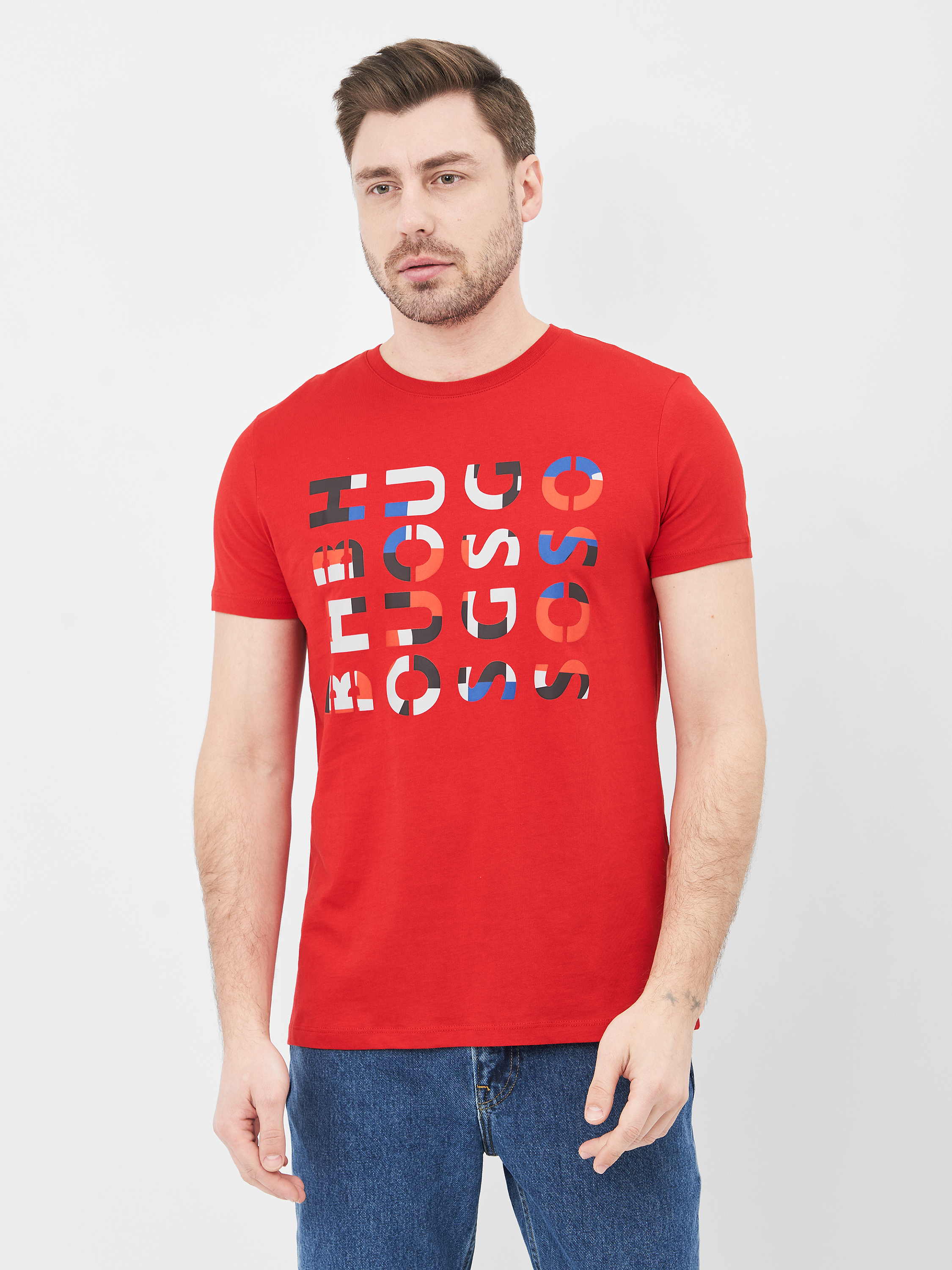 

Футболка Hugo Boss 10654.3 XL (50) Красная