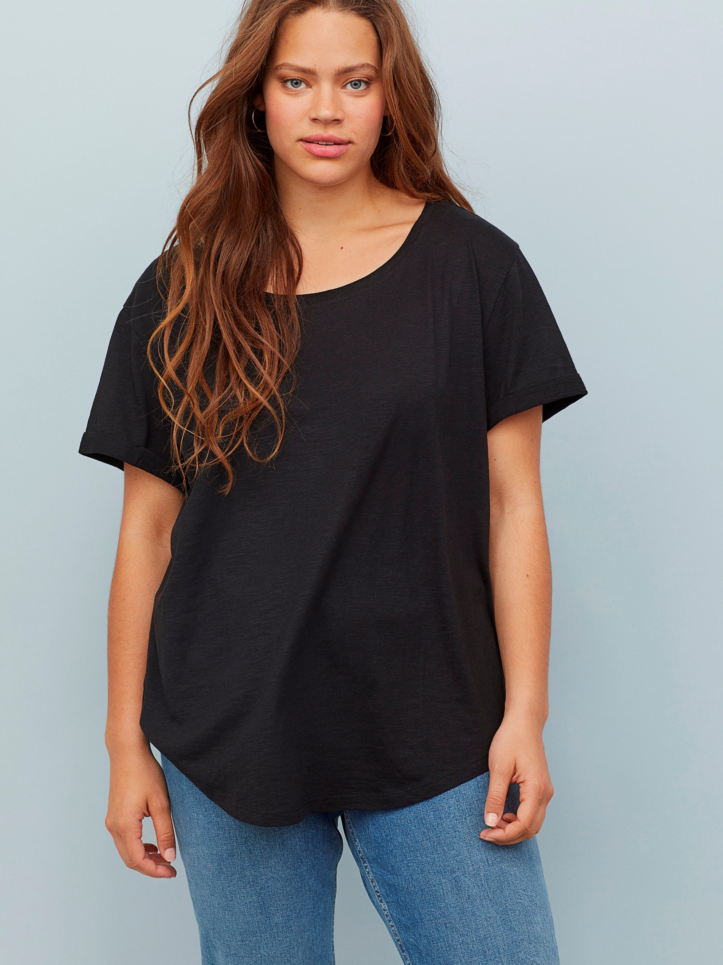 

Футболка H&M 0659132-0 L Черная