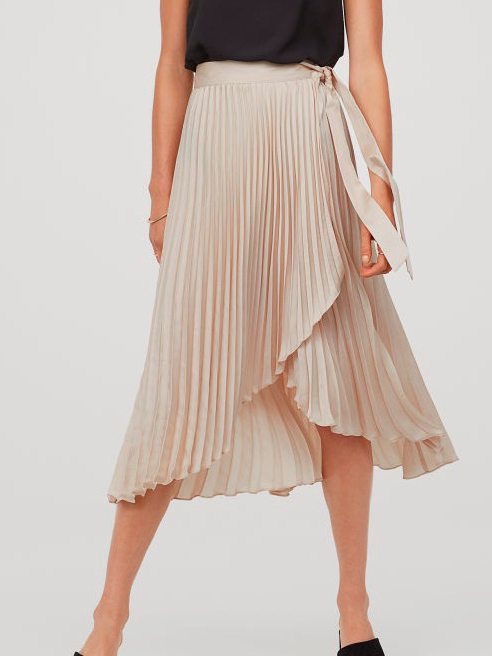 

Юбка H&M 0764927-0  Светло-бежевая, Юбка H&M 0764927-0 34 Светло-бежевая