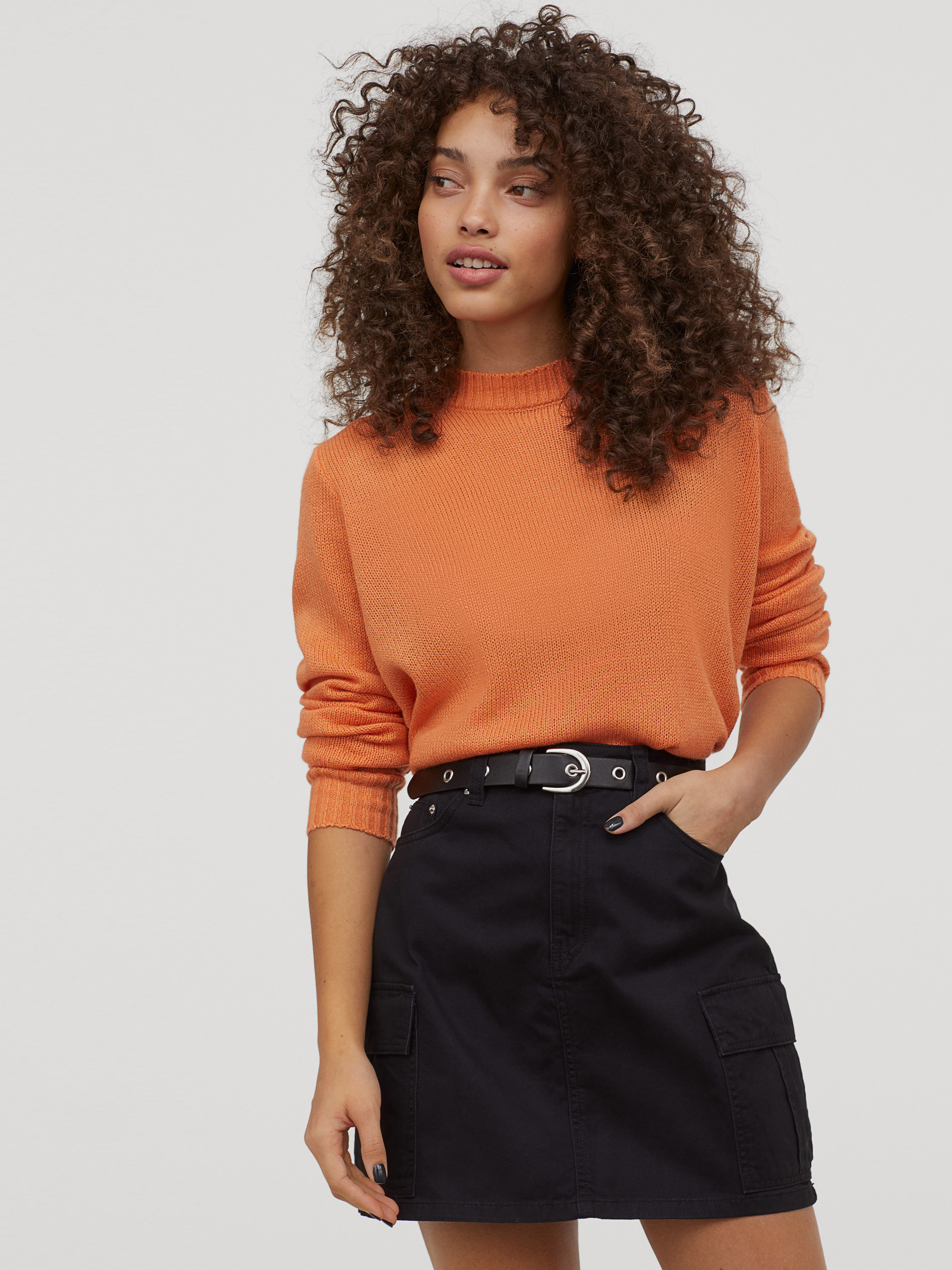 

Юбка джинсовая H&M 0854365-1  Черная, Юбка джинсовая H&M 0854365-1 32 Черная