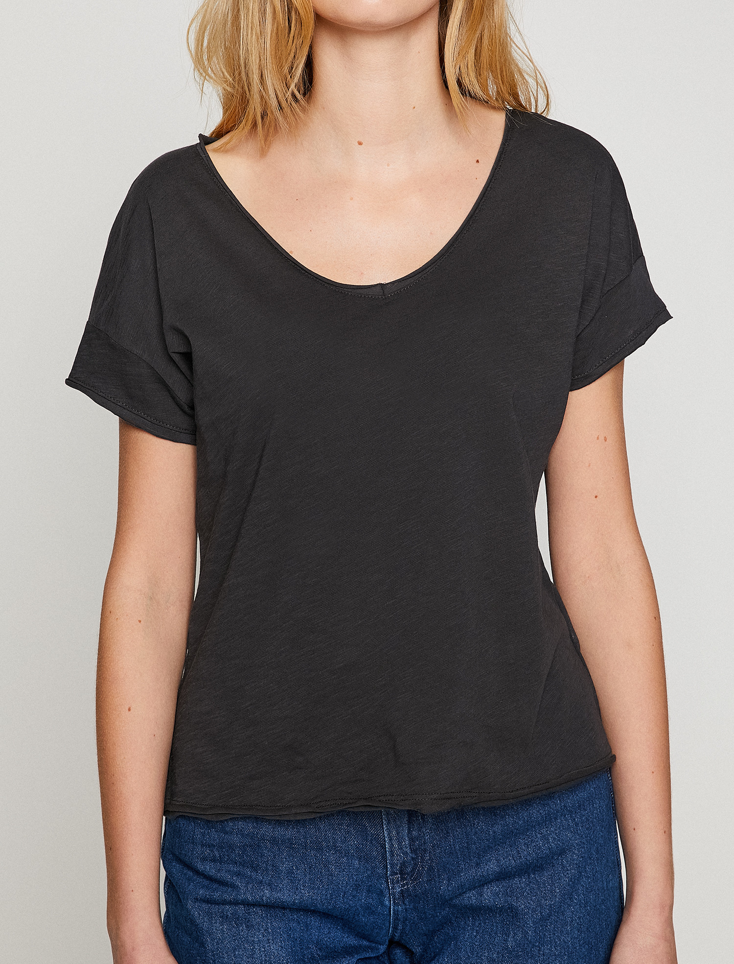 

Футболка Koton 8YAK13629QK M Antracite