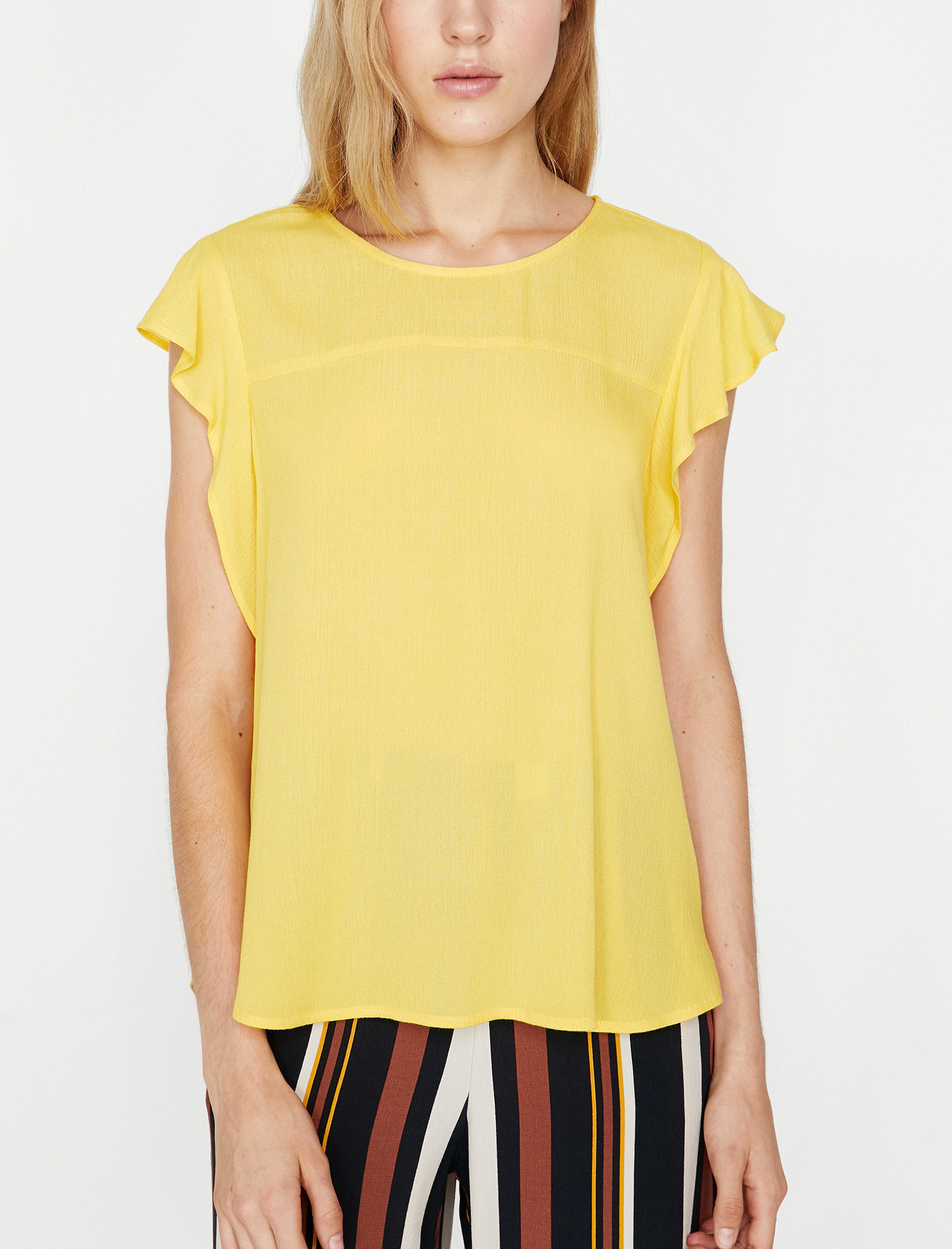 

Блузка Koton 9KAK68810PW  Yellow, Блузка Koton 9KAK68810PW 36 Yellow