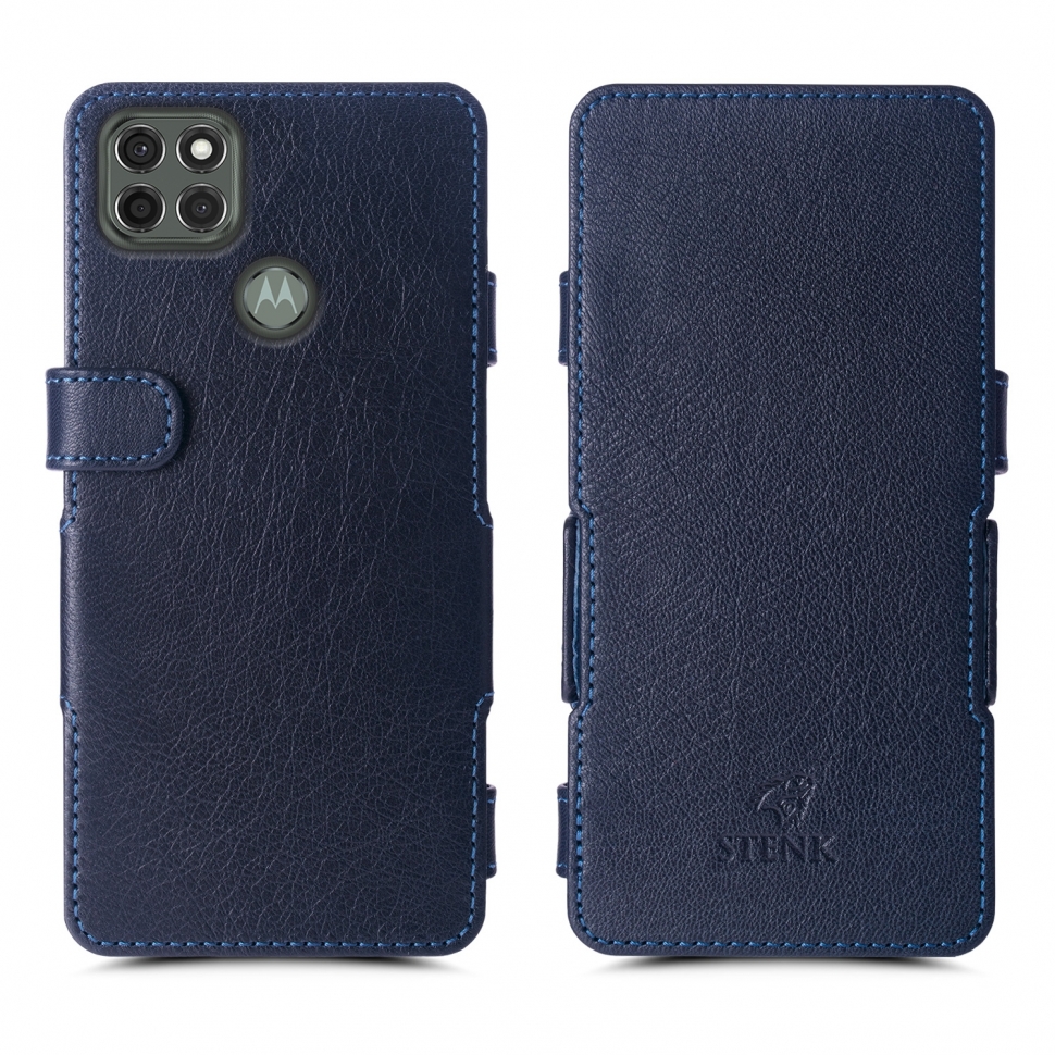 

Чехол книжка Stenk Prime для Motorola G9 Power Синий