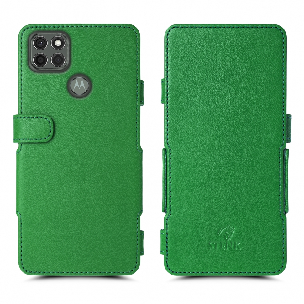 

Чехол книжка Stenk Prime для Motorola G9 Power Зелёный