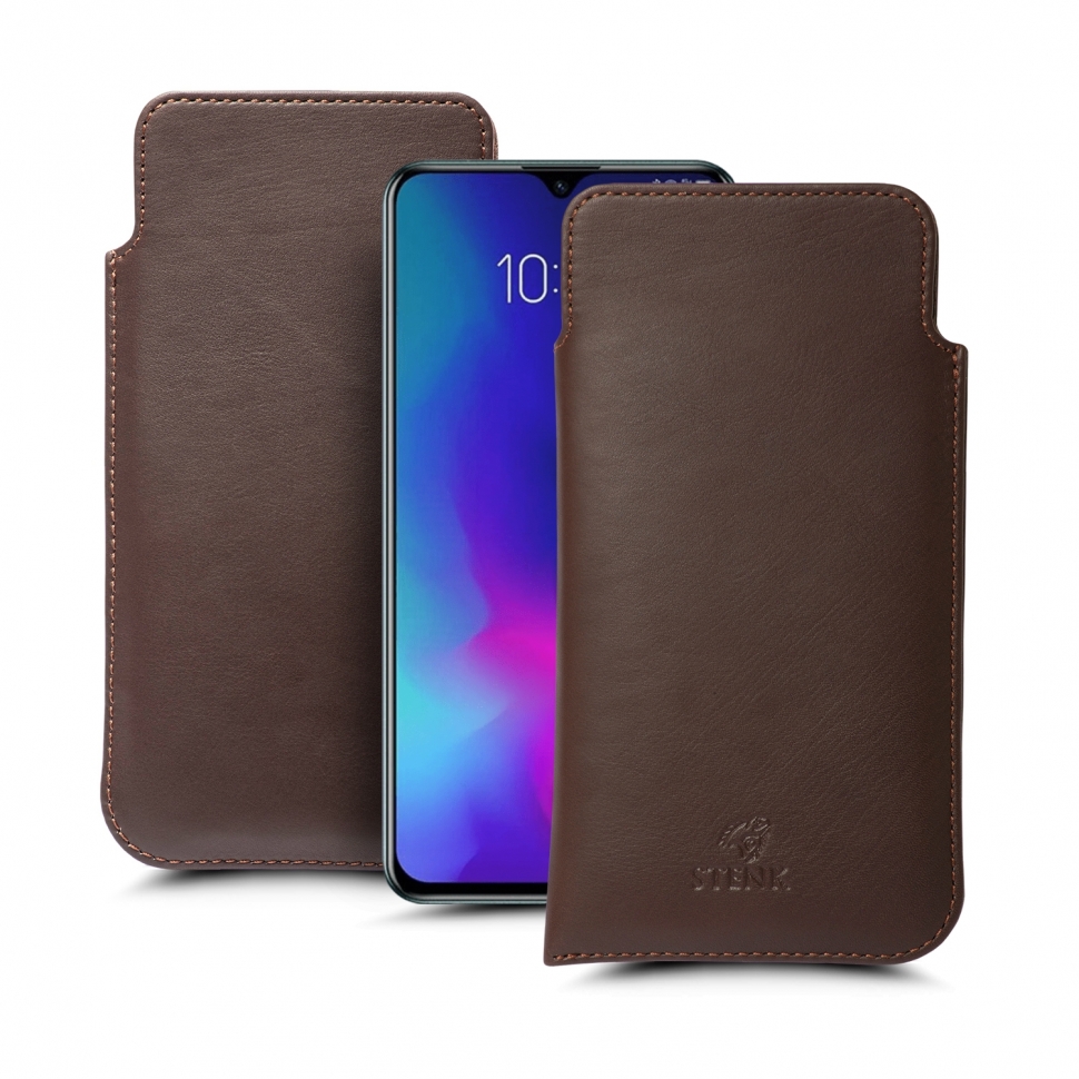 

Футляр Stenk Elegance для Lenovo K10 Note Коричневый