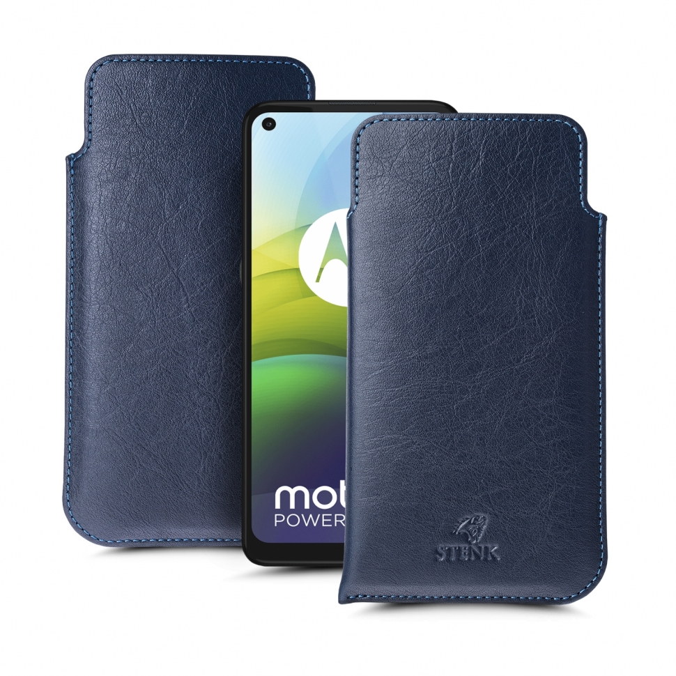 

Футляр Stenk Elegance для Motorola G9 Power Синий