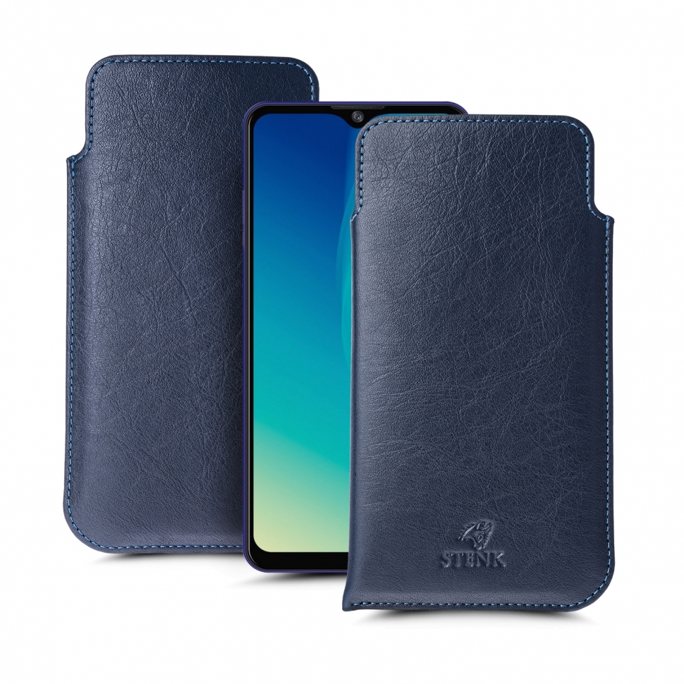 

Футляр Stenk Elegance для ZTE Blade A7s (2020) Синий