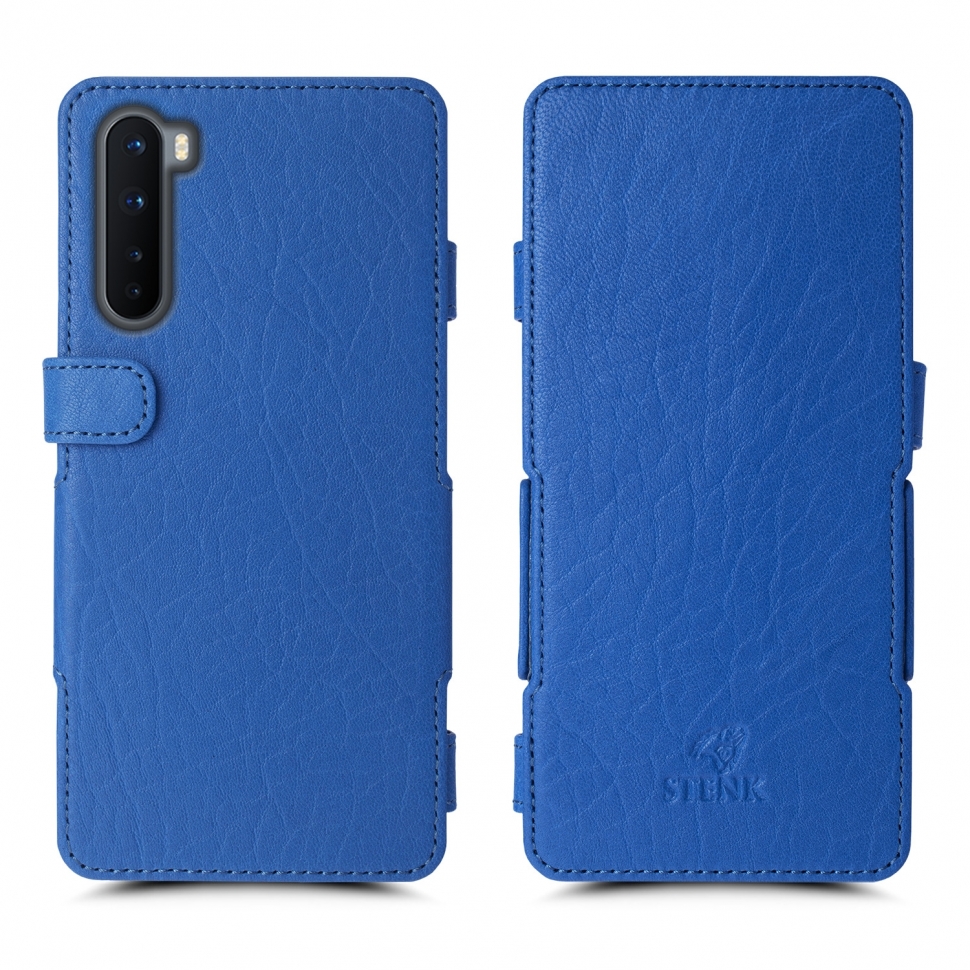 

Чехол книжка Stenk Prime для OnePlus Nord Ярко синий