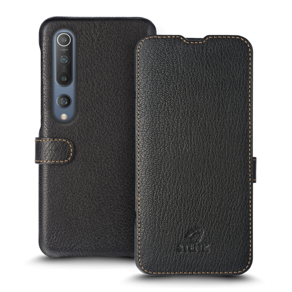 

Чехол книжка Stenk Premium для Xiaomi Mi 10 Чёрный
