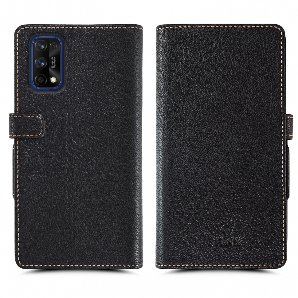 

Чехол книжка Stenk Wallet для Realme 7 Pro Черный