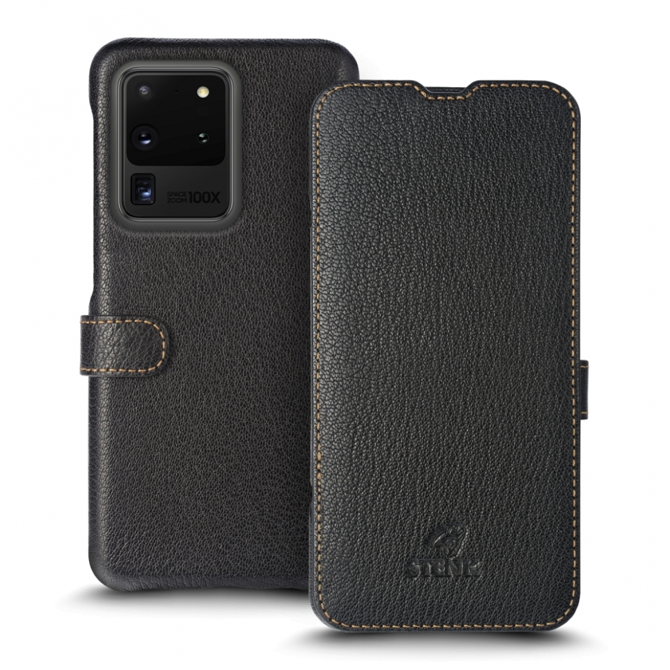 

Чехол книжка Stenk Premium для Samsung Galaxy S20 Ultra Чёрный