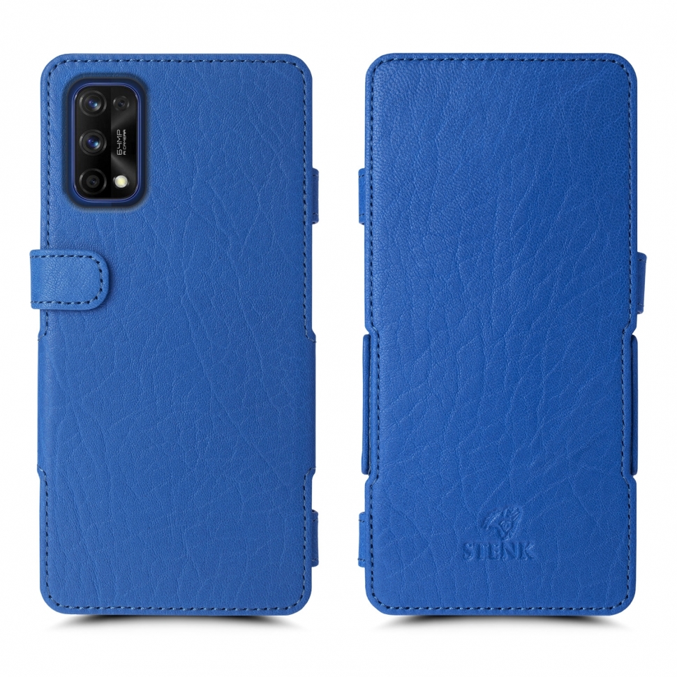 

Чехол книжка Stenk Prime для Realme 7 Pro Ярко синий