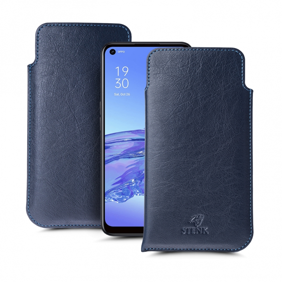 

Футляр Stenk Elegance для OPPO A53 Синий